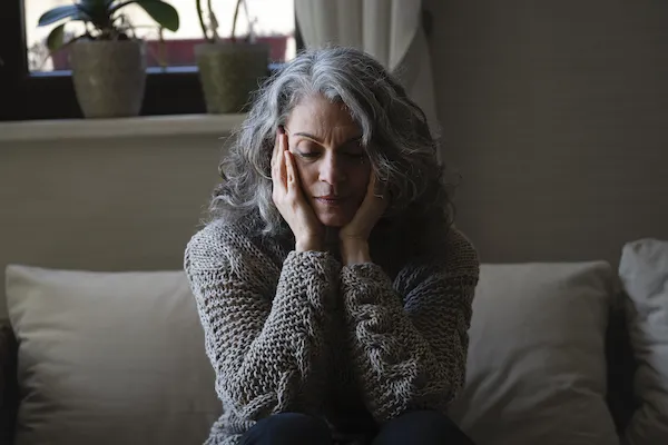 Femme triste